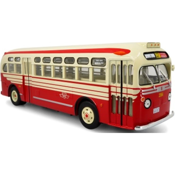 GM TDH 3610 Transit Bus TTC Toronto Transit Downtown 27 Front Rosedale